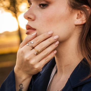 Anello Fioritura Di Luce