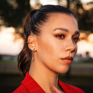 Orecchini Long Baguette