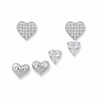 Set Orecchini Cuoricini