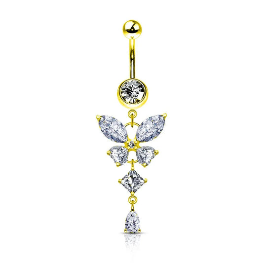 Piercing Ombelico Big Butterfly