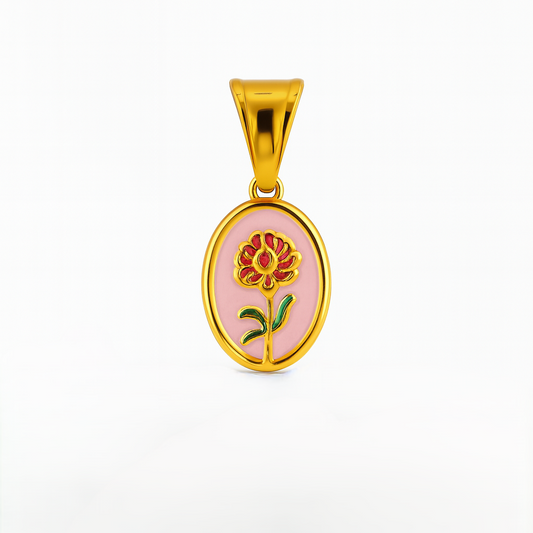 Charm Oval Flower