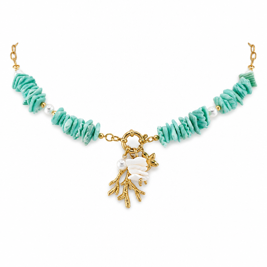 Collana Coral Marin