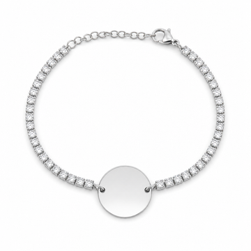 Bracciale Circle Tennis Personalizzabile