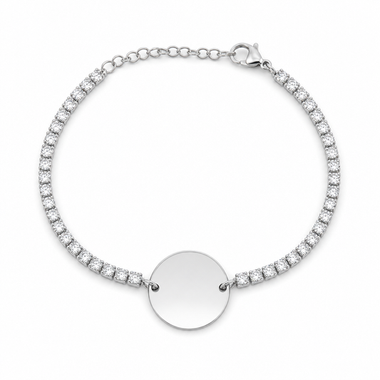 Bracciale Circle Tennis Personalizzabile