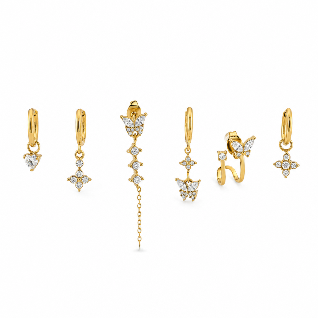 Set of earrings