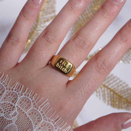 Anello Rich Bitch