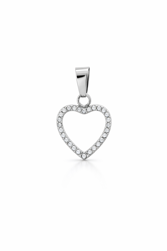 Charm Heart Strass