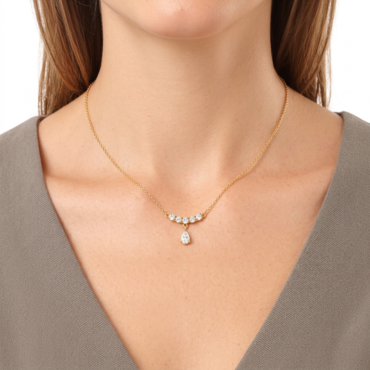 Collana Drop Diamond