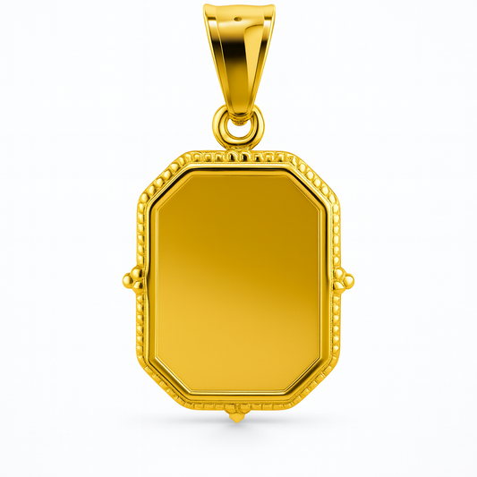 Ciondolo Medaglia Vintage Personalizzabile
