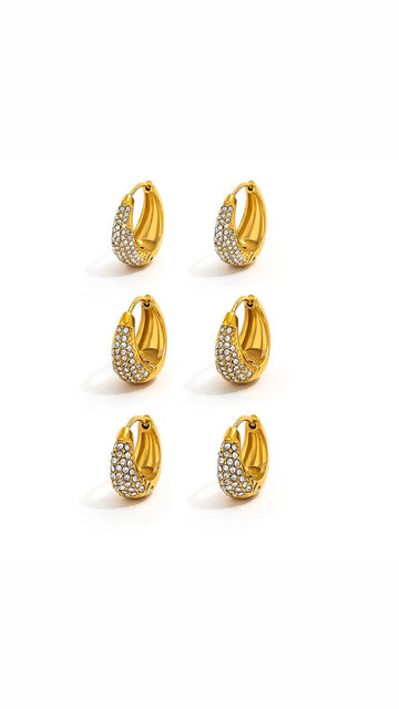 Set Orecchini Drop Shine