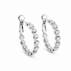 Orecchini Round Strass
