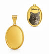 Ciondolo Oval Personalizzabile