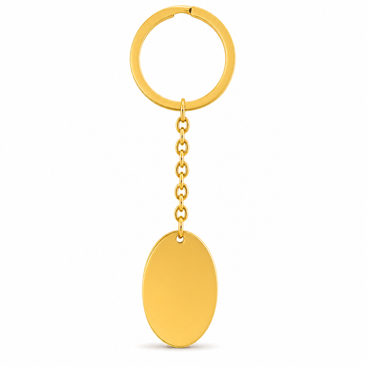 Portachiavi Oval Personalizzabile