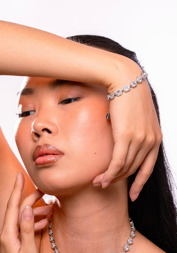 Hearts Diamond Bracelet