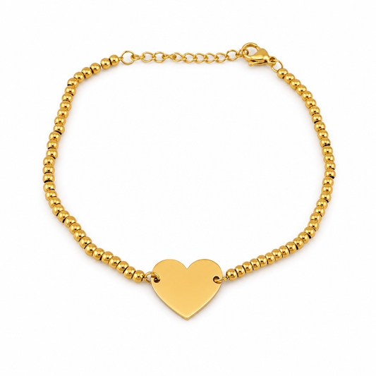 Bracciale Perlin Heart Personalizzabile