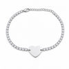 Bracciale Tennis Heart Personalizzabile