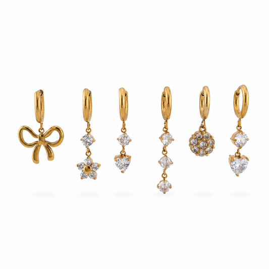 Set Orecchini Fiocco Glow