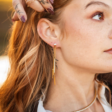 Orecchini Cascata Di Luce