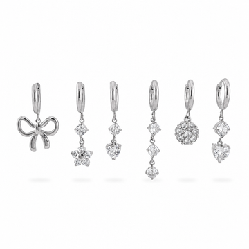 Set Orecchini Fiocco Glow