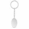 Portachiavi Oval Personalizzabile