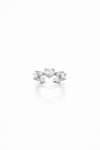 Ear Cuff Diamond Hearts