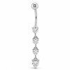 Piercing Ombelico Cuoricini Pendenti