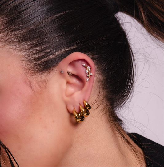 Mono Orecchini Leaf