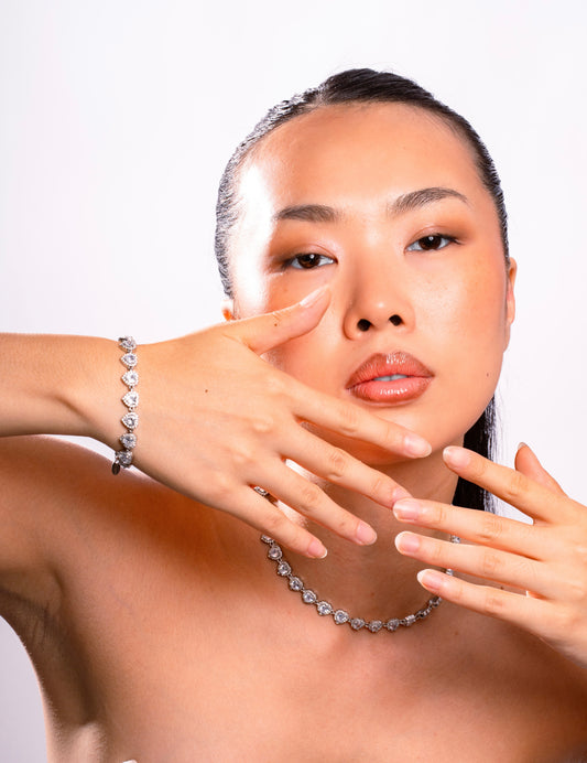 Hearts Diamond Bracelet