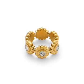 Anello Crisalide Fiorita