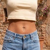 Piercing Ombelico Floreale