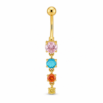 Piercing Ombelico Rainbow