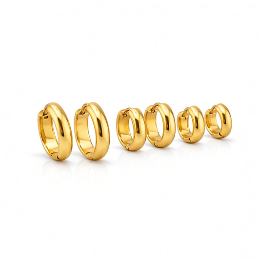 Set Orecchini Double Circles
