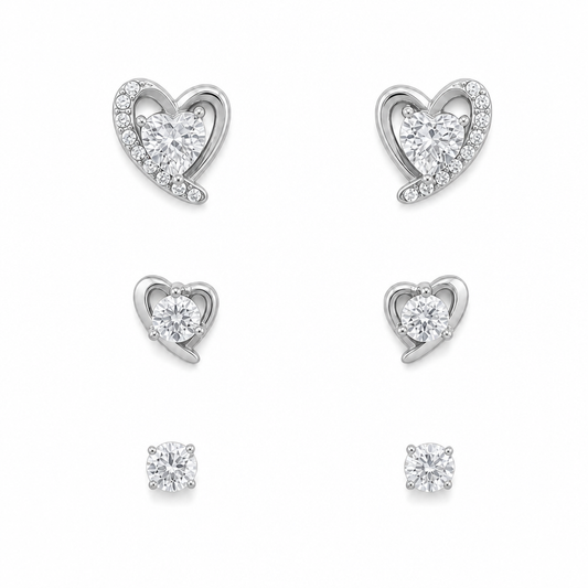 Set Orecchini Amour