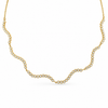 Collana Onde Strass