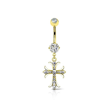 Piercing Ombelico Cross