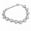 Hearts Diamond Bracelet