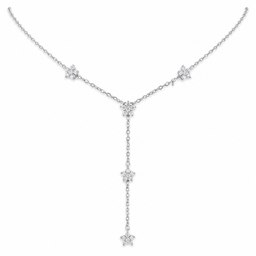 Diamond Waterfall Necklace