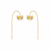 Bow Up and Down Earrings