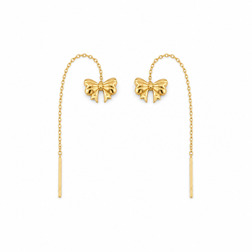 Bow Up and Down Earrings