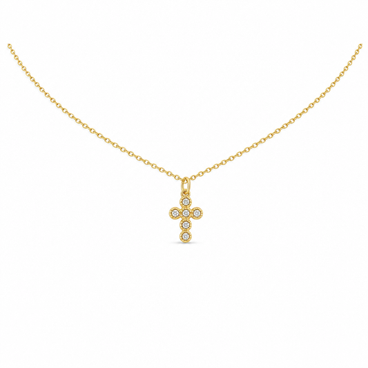Mini Cross Necklace