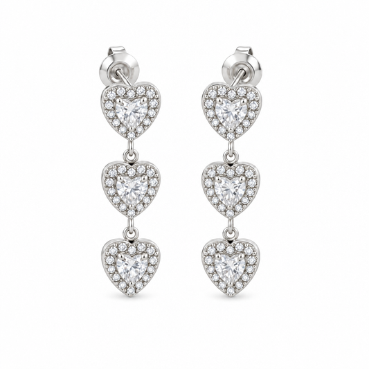 Orecchini Hearts Diamond