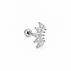 Mono Orecchino Corona Strass