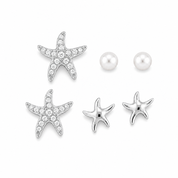 Set Orecchini Stelle Marine
