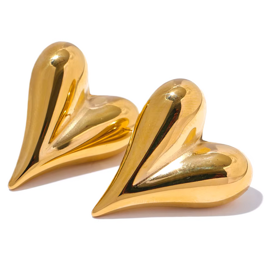 Orecchini Heart Bombati Lobo