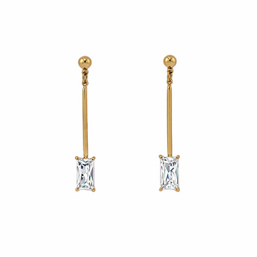 Orecchini Long Baguette