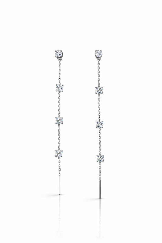 Orecchini Saliscendi Shine