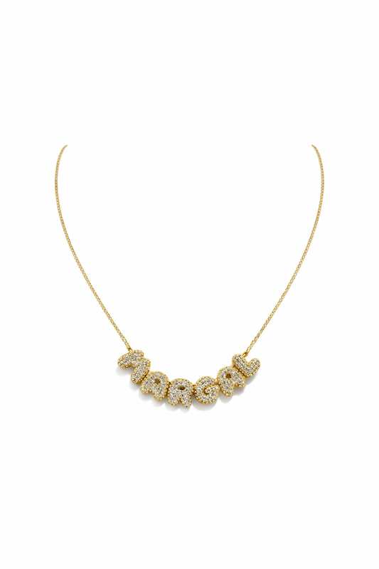 Collana Name Mini Bubble
