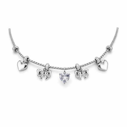 Collana Fiocco Charms