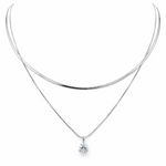 Collana Goccia Lucente