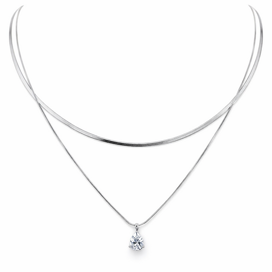 Collana Goccia Lucente